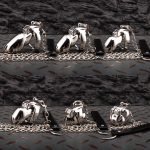 HTV4 Plus Traction Stainless Steel Chastity Cage Metal Cock Cage