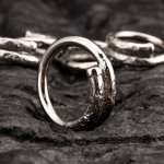 Silver Hoop Penis Ring Stainless Steel Cock Ring