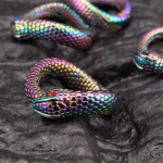 Snake Rainbow Plated Stainless Steel Cock Ring