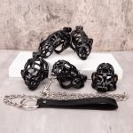 Bullhead Triple Lock Bondage Traction Chastity Cage - Image 2