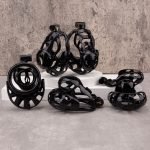 Shell Ghost Black Chastity Cage Ball Cock Cage - Image 2