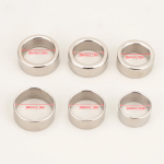 Thick or Thin Smooth Mirror Polished Metal Stainless Steel Cock Ring - Image 9