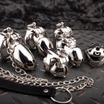 HTV4 Plus Traction Stainless Steel Chastity Cage Metal Cock Cage - Image 2