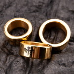 Octopus Gold Plated Stainless Steel Penis Ring Jewelry Cock Ring - Image 3