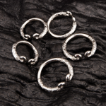 The Monkey King Silver Penis Ring Stainless Steel Cock Ring - Image 3