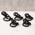 Mamba Black Chastity Cage Curved Ring - Image 3