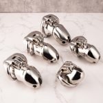 HTV3 Stainless Steel Chastity Cage - Image 3