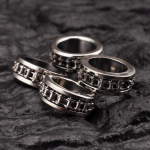Spinable Chain Stainless Steel Cock Ring - Image 2