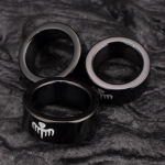 Octopus Black Stainless Steel Penis Ring Jewelry Cock Ring - Image 3