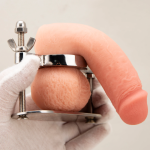 Adjustable Ball Stretcher Removable Testicular Stretcher Weight Stainless Steel Scrotum Restraint - Image 9