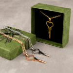 Heart Shaped Chastity Key Necklace Accessory Fits All Cages In Our Store Integrated Locks Key Holder - Image 4
