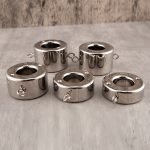 Stainless Steel Super Heavyweight Ball Stretcher Cylinder Weights Heavy Scrotum Pendant - Image 3