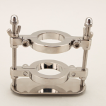 Adjustable Torture Squeezer Testicular Scrotum Restraint Weight Cock Ring Scrotum Pendant Stainless Steel - Image 2