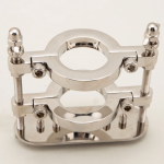 Double Layer Balls Stretching Squeezer Spiked CBT Stainless Steel Adjustable Ball Stretcher Removable Testicular Scrotum Restraint - Image 2