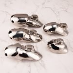 HTV3 Stainless Steel Chastity Cage - Image 5