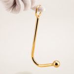 Gold Plated Anal Hook, Butt Plug for Anal Play and Stimulation - Image 10