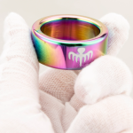 Octopus Rainbow Stainless Steel Penis Ring Jewelry Cock Ring - Image 9