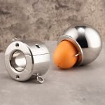 Stainless Steel Super Heavyweight Ball Stretcher Cylinder Weights Heavy Scrotum Pendant - Image 6