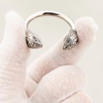 Double Snake Heads Stainless Steel Cock Ring - Image 6