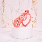 Mamba Pink Chastity Cage Flat Ring - Image 6