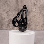 Shell Ghost Black Chastity Cage Ball Cock Cage - Image 7