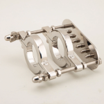 Double Layer Balls Stretching Squeezer Spiked CBT Stainless Steel Adjustable Ball Stretcher Removable Testicular Scrotum Restraint - Image 3