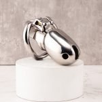 HTV3 Stainless Steel Chastity Cage - Image 6