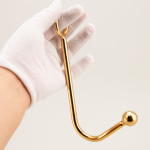 Gold Plated Anal Hook, Butt Plug for Anal Play and Stimulation - Image 11