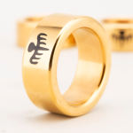 Octopus Gold Plated Stainless Steel Penis Ring Jewelry Cock Ring - Image 8