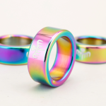 Octopus Rainbow Stainless Steel Penis Ring Jewelry Cock Ring - Image 8