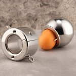 Stainless Steel Super Heavyweight Ball Stretcher Cylinder Weights Heavy Scrotum Pendant - Image 5
