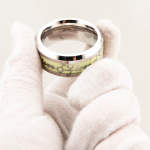 Luminous Glow in the dark Love Gender Symbol Stainless Steel Cock Ring - Image 9