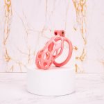 Mamba Pink Chastity Cage Flat Ring - Image 7