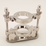 Adjustable Torture Squeezer Testicular Scrotum Restraint Weight Cock Ring Scrotum Pendant Stainless Steel - Image 10