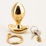 Gold Plated Heavy Anus Ass lock Expander Stainless Steel Anal Dilator Solid Lotus Open And Closing Anal Lock - Image 11