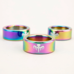 Octopus Rainbow Stainless Steel Penis Ring Jewelry Cock Ring - Image 7