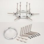 Adjustable Stainless Steel Metal Anal Dilator Vagina Speculum Extreme Anal Spreader - Image 7
