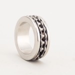 Spinable Chain Stainless Steel Cock Ring - Image 7