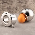 Stainless Steel Super Heavyweight Ball Stretcher Cylinder Weights Heavy Scrotum Pendant - Image 7