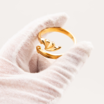 Gold Plated Angel Wings and Devil's Tail Cock Ring: Unleash Your Erotic Duality Devil's Tail Stainless Steel Cock Ring - Image 6