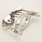 Heavy Spiked and Stretching CBT Stainless Steel Adjustable Ball Stretcher Removable Testicular Scrotum Restraint - Image 4
