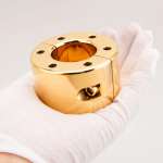 Handmade Gold Plated Stainless Steel Ball Stretcher Weight Scrotum Stretcher Extreme - Image 10