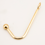 Gold Plated Anal Hook, Butt Plug for Anal Play and Stimulation - Image 4