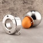 Stainless Steel Super Heavyweight Ball Stretcher Cylinder Weights Heavy Scrotum Pendant - Image 8