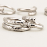 Silver Hoop Penis Ring Stainless Steel Cock Ring - Image 6