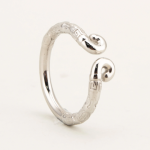 The Monkey King Silver Penis Ring Stainless Steel Cock Ring - Image 6