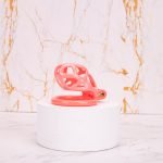 Mamba Pink Chastity Cage Flat Ring - Image 9