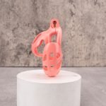 Shell Ghost Pink Chastity Cage Ball Cock Cage - Image 10