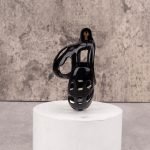 Shell Ghost Black Chastity Cage Ball Cock Cage - Image 10