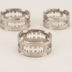 Razor Blade Stimulate Glans Ring  Penis Ring Stainless Steel Cock Ring - Image 6